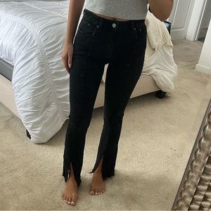 Washed Black Abercrombie Jeans size 24s